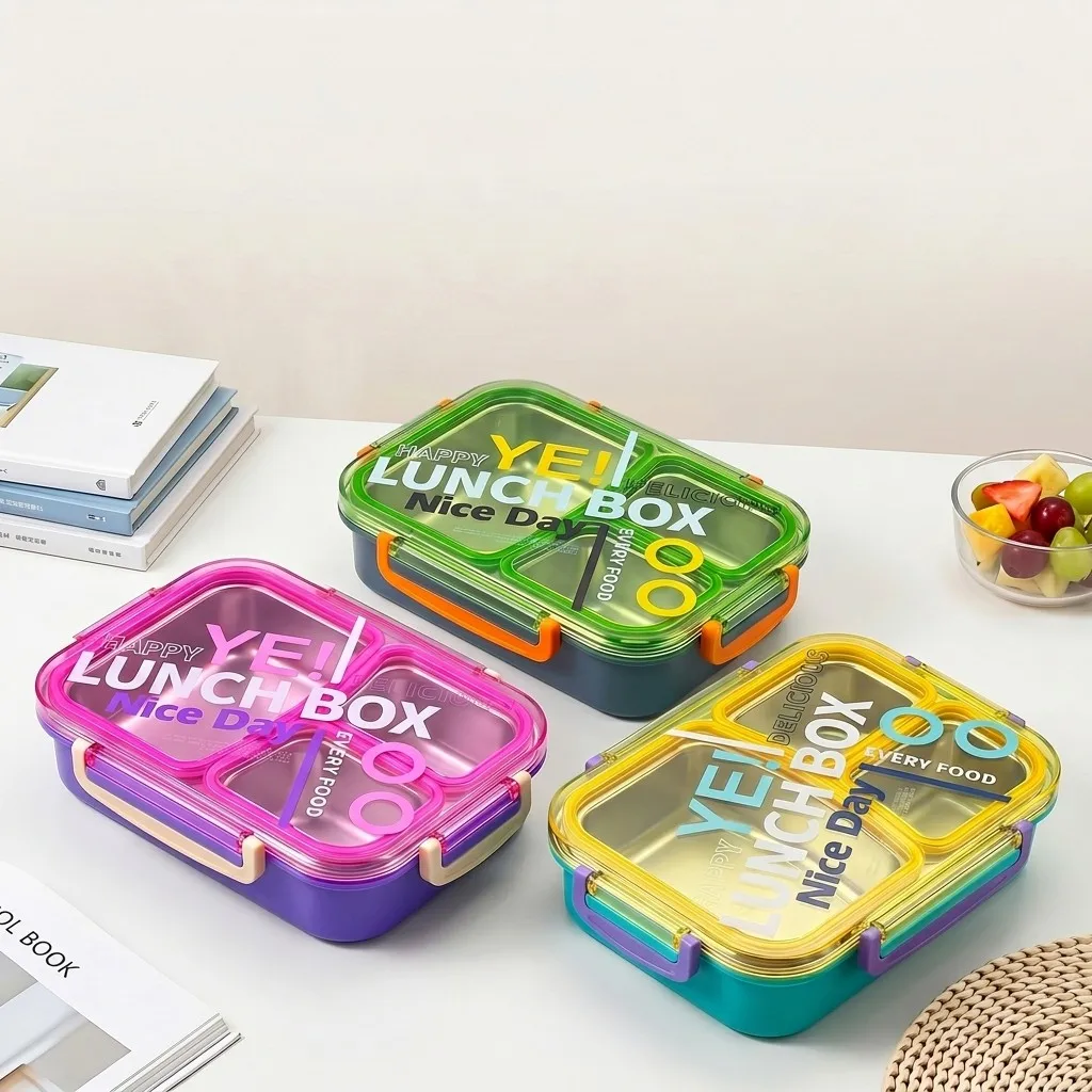 Meal Prep Or Prep Meal - Pojemnik na lunch z nieprzemakalnymi przegródkami,