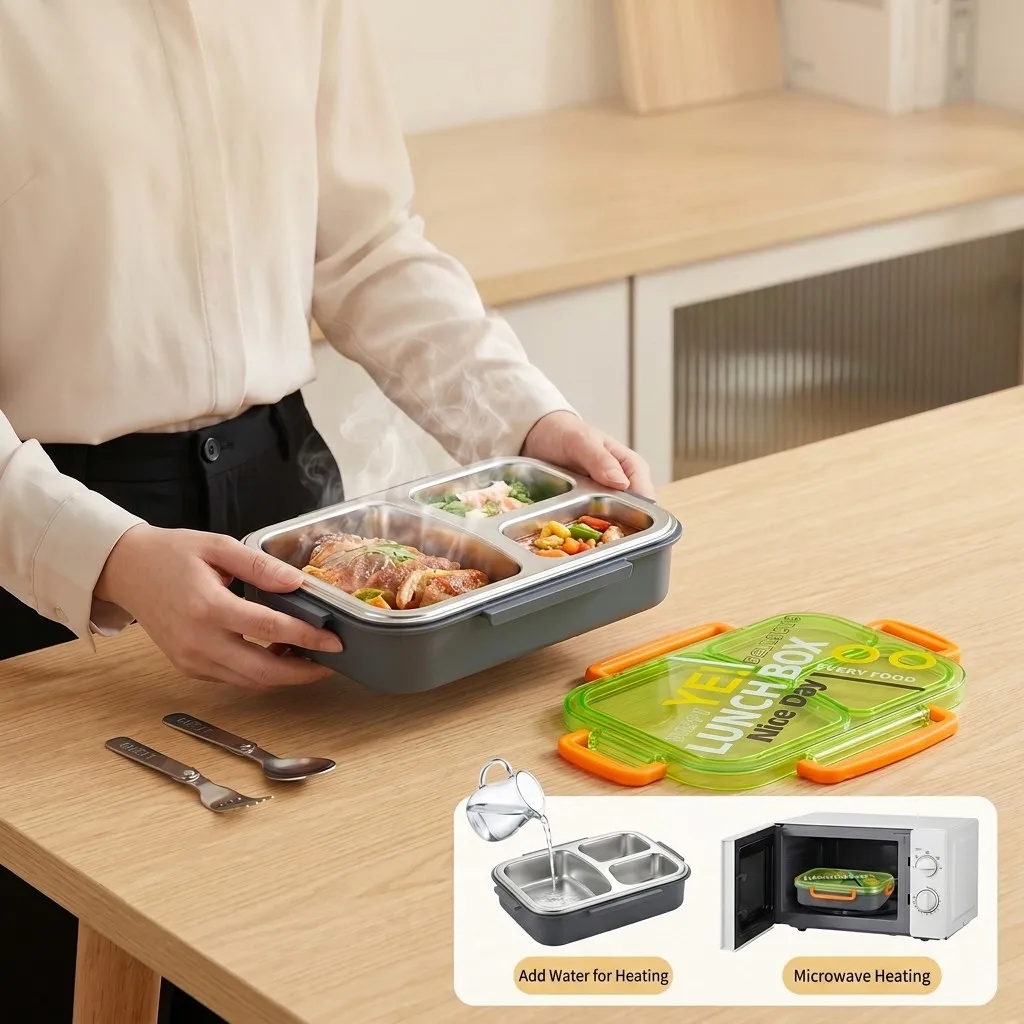 Pojemnik na lunch z nieprzemak – Meal Prep Or Prep Meal recenzja i cena