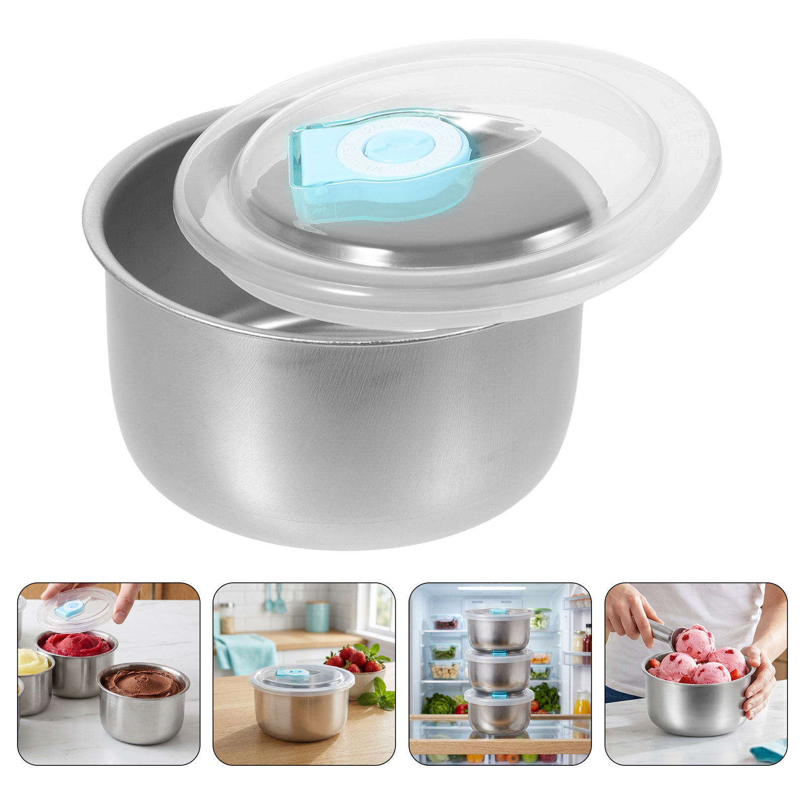 6 szt. Domowe pojemniki na lod – Meal Prep Bowl recenzja i cena