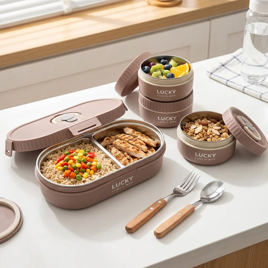 Zestaw termicznych pojemników  – Meal Prep Or Prep Meal recenzja i cena