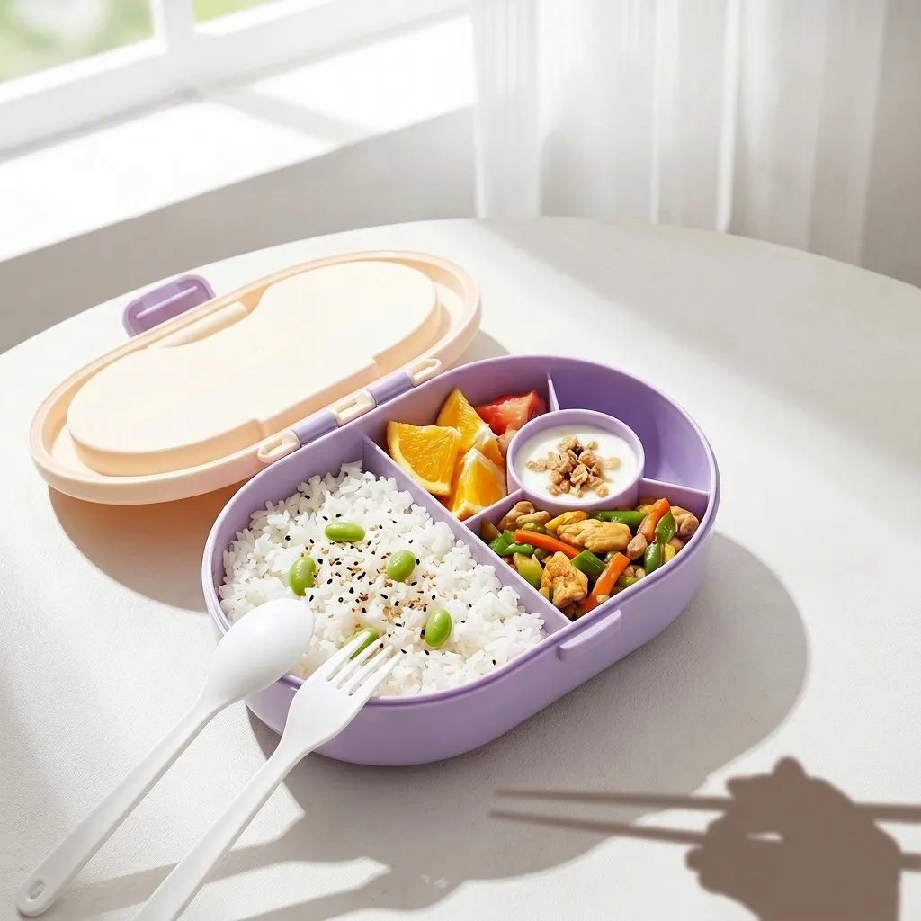 Plastikowe pudełko typu bento  – Meal Prep Or Prep Meal recenzja i cena